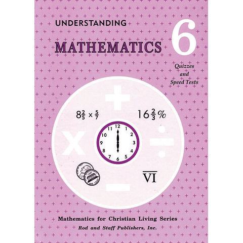 Set: Understanding Mathematics - Math 6