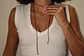 COLLAR NARANJA, ROSA Y ORO - Miniatura 3
