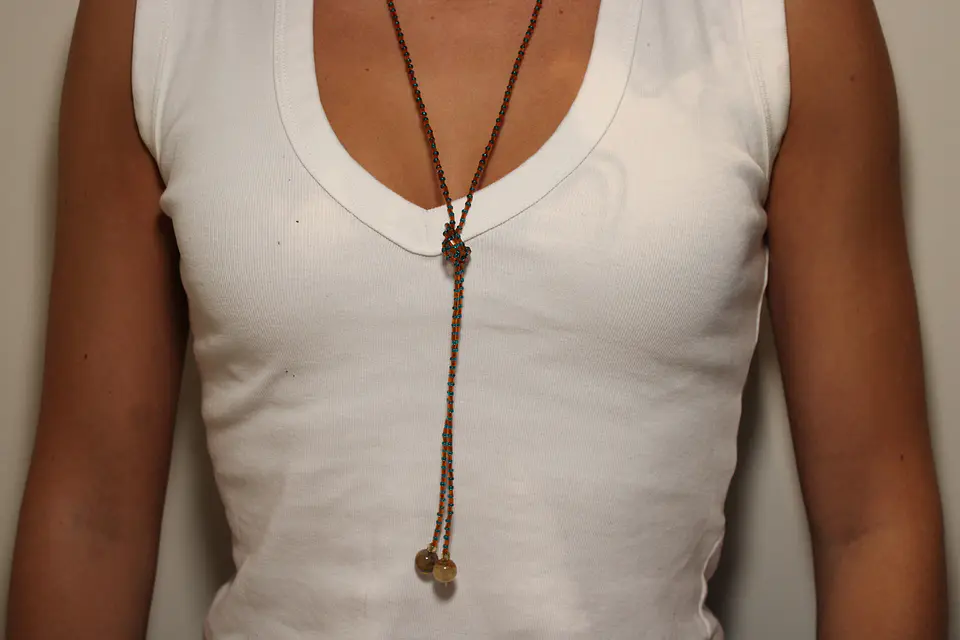 COLLAR AZUL Y NARANJA 1