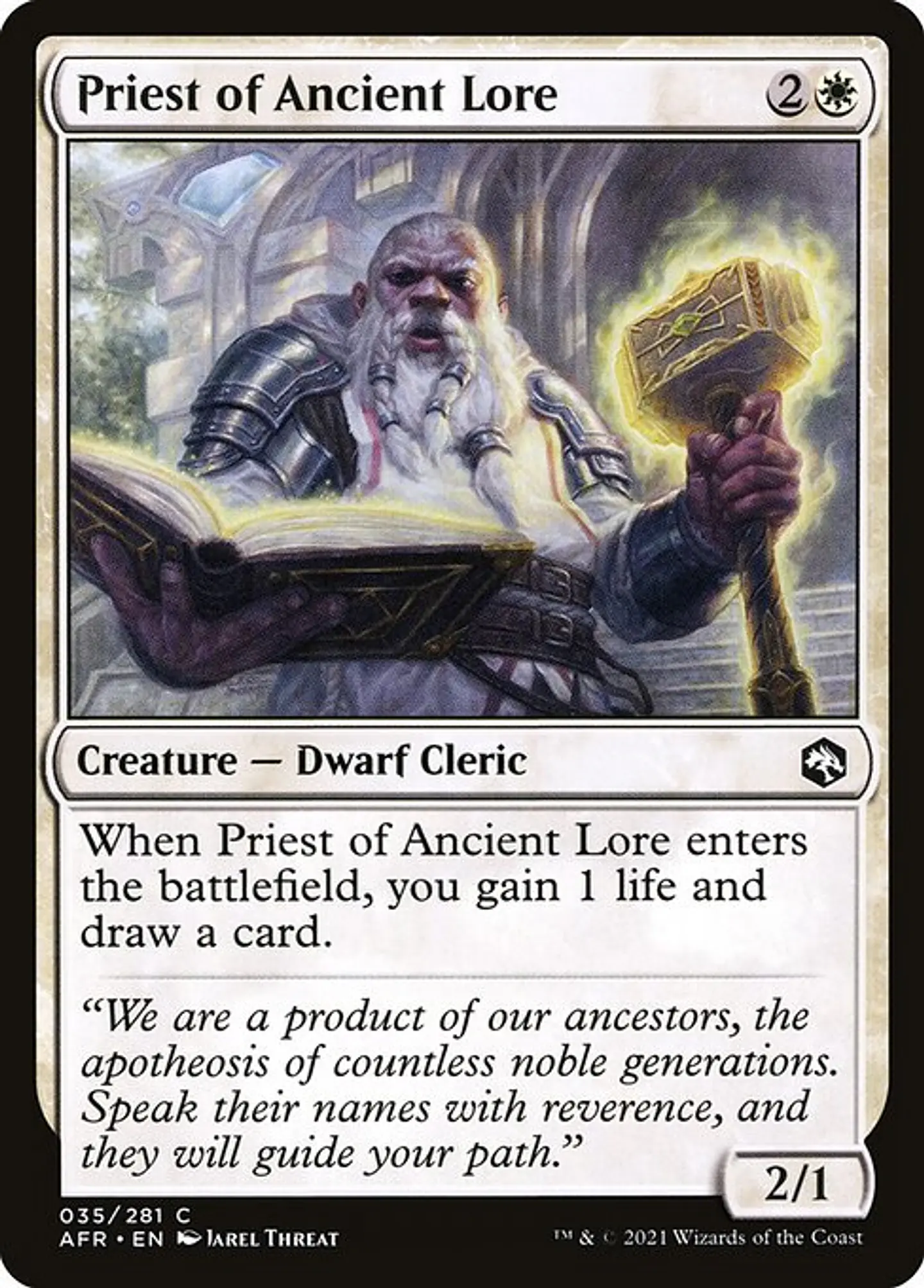 Priest of Ancient Lore 1