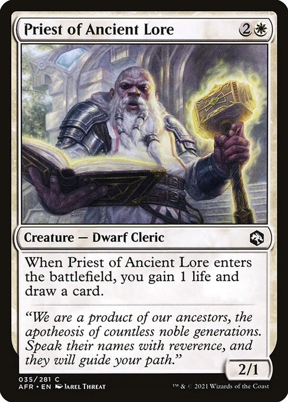 Priest of Ancient Lore 1
