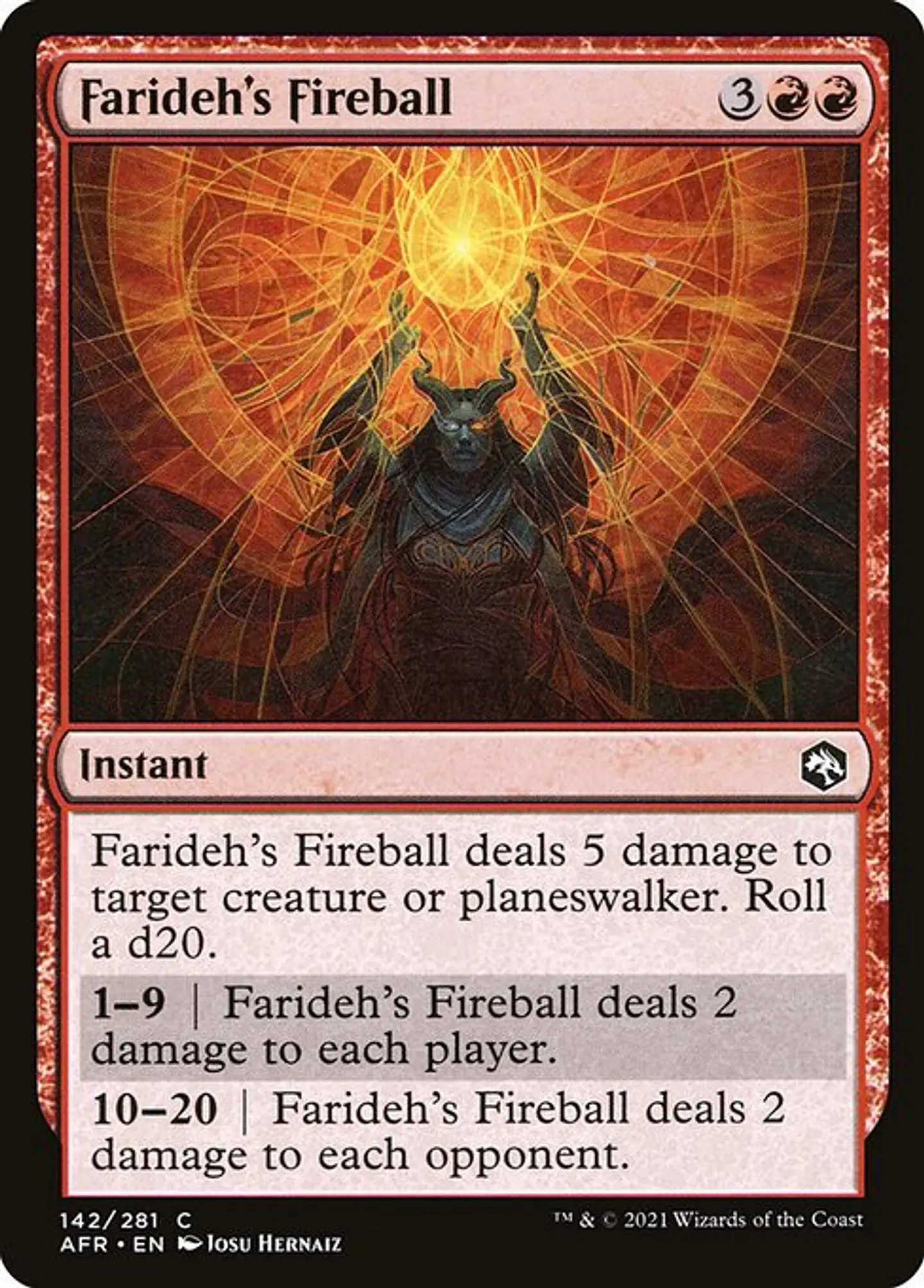 Farideh's Fireball 1