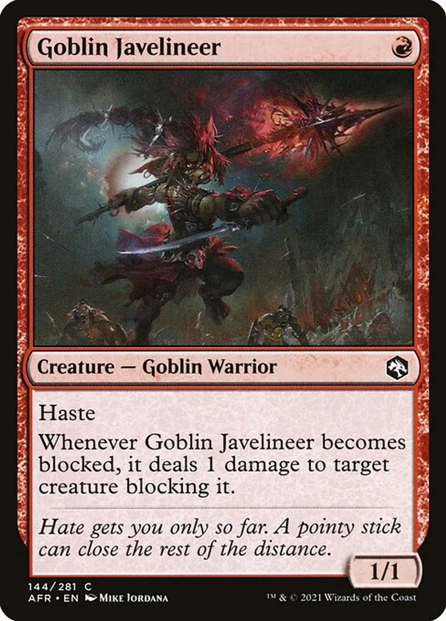 Goblin Javelineer 1