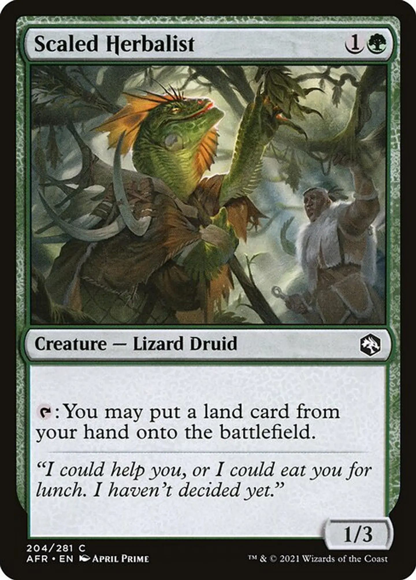 Scaled Herbalist 1