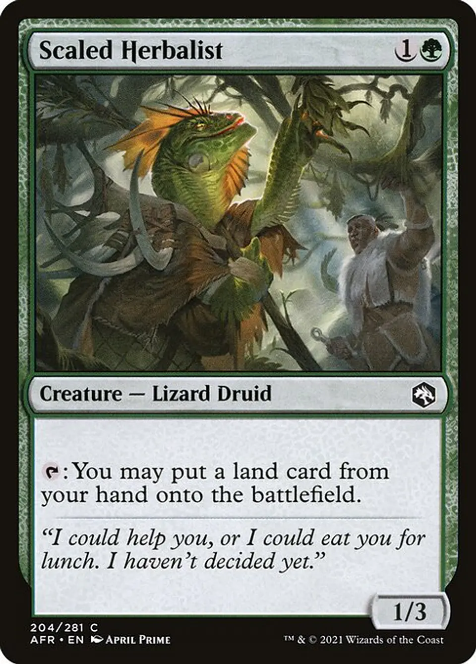 Scaled Herbalist 1