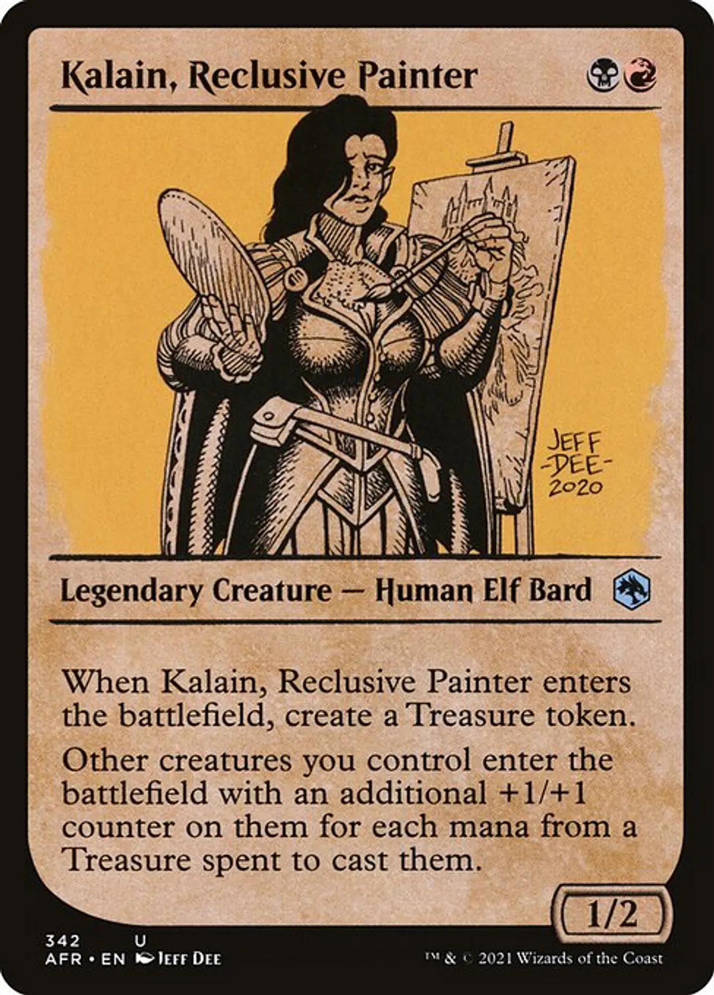 Kalain, Reclusive Painter (Showcase) 1
