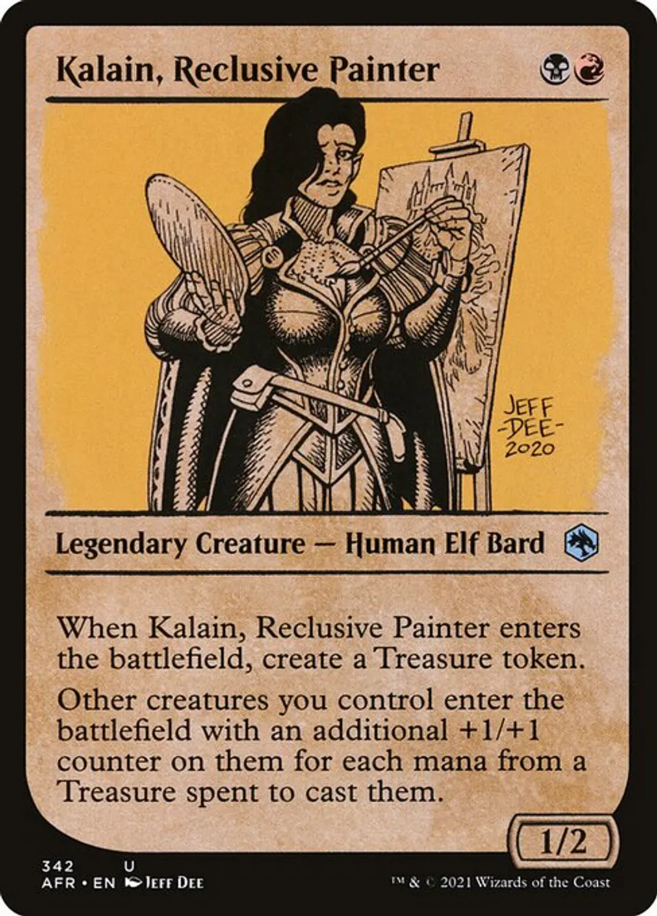 Kalain, Reclusive Painter (Showcase) 1