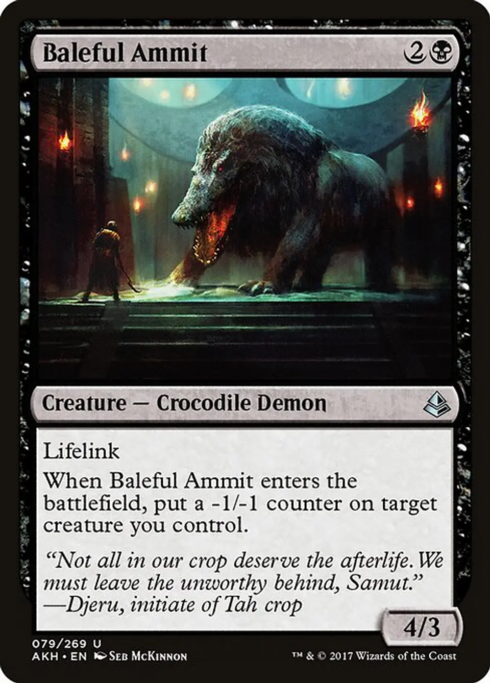 Baleful Ammit 1