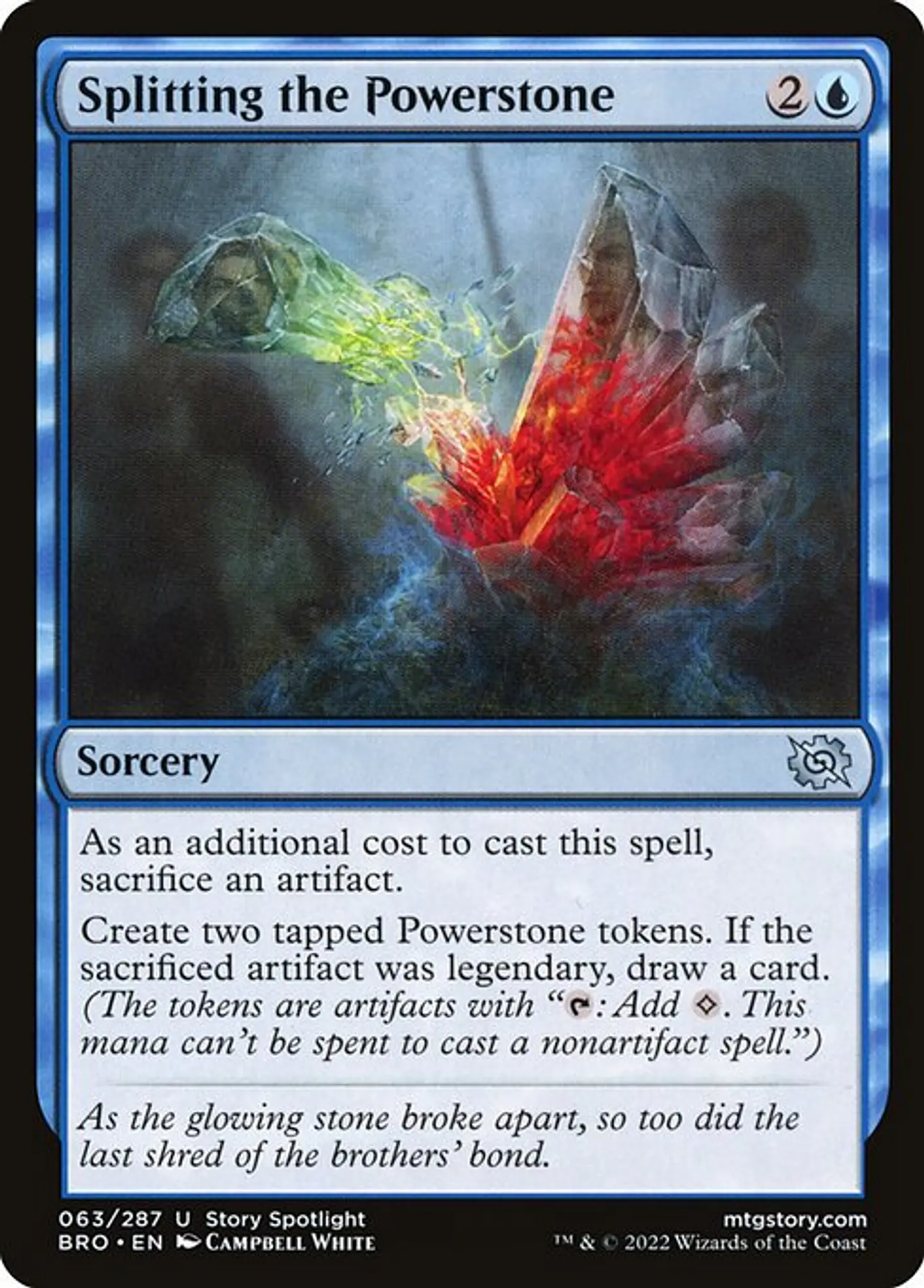 Splitting the Powerstone 1