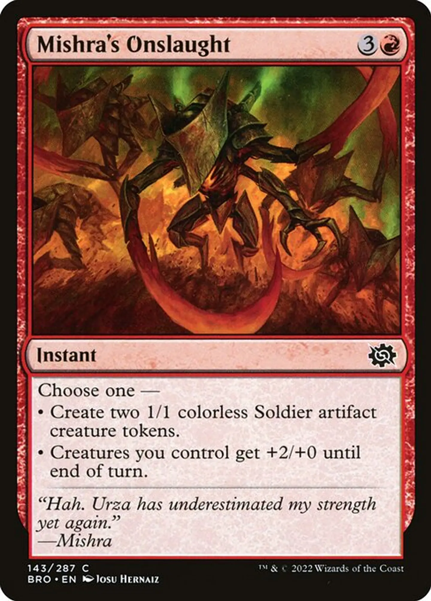 Mishra's Onslaught 1