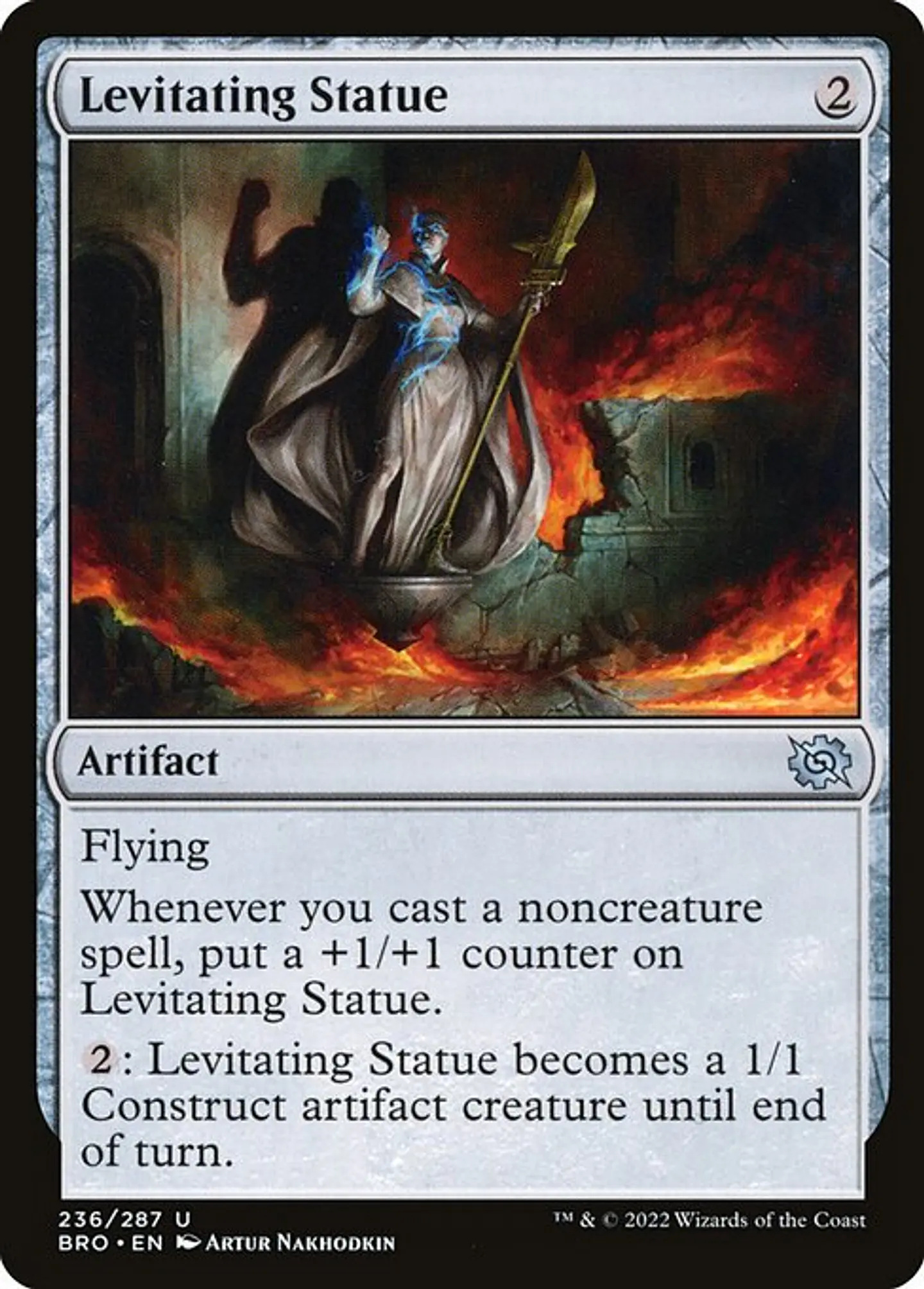 Levitating Statue 1