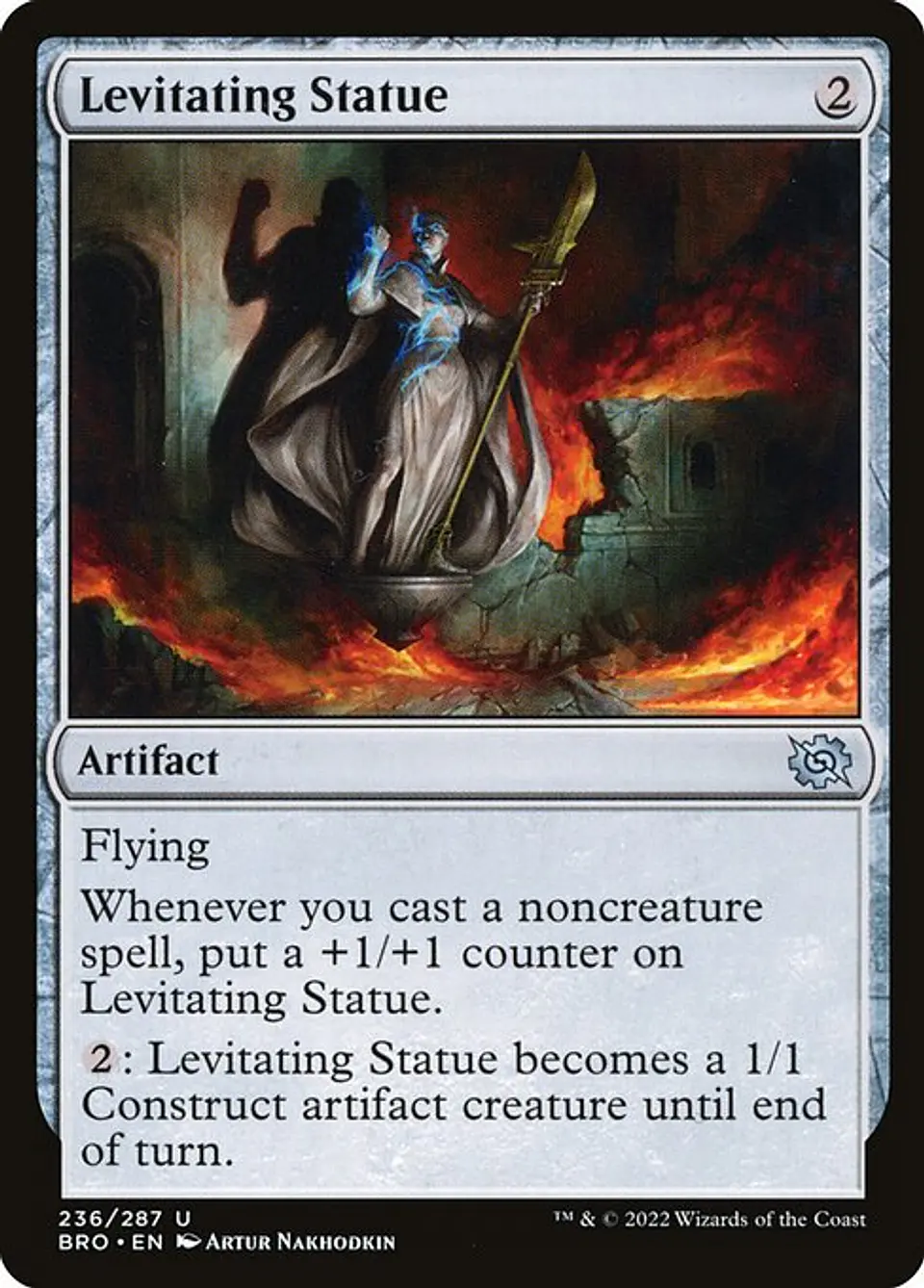 Levitating Statue 1