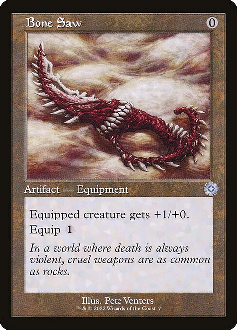 Bone Saw (Retro Frame)