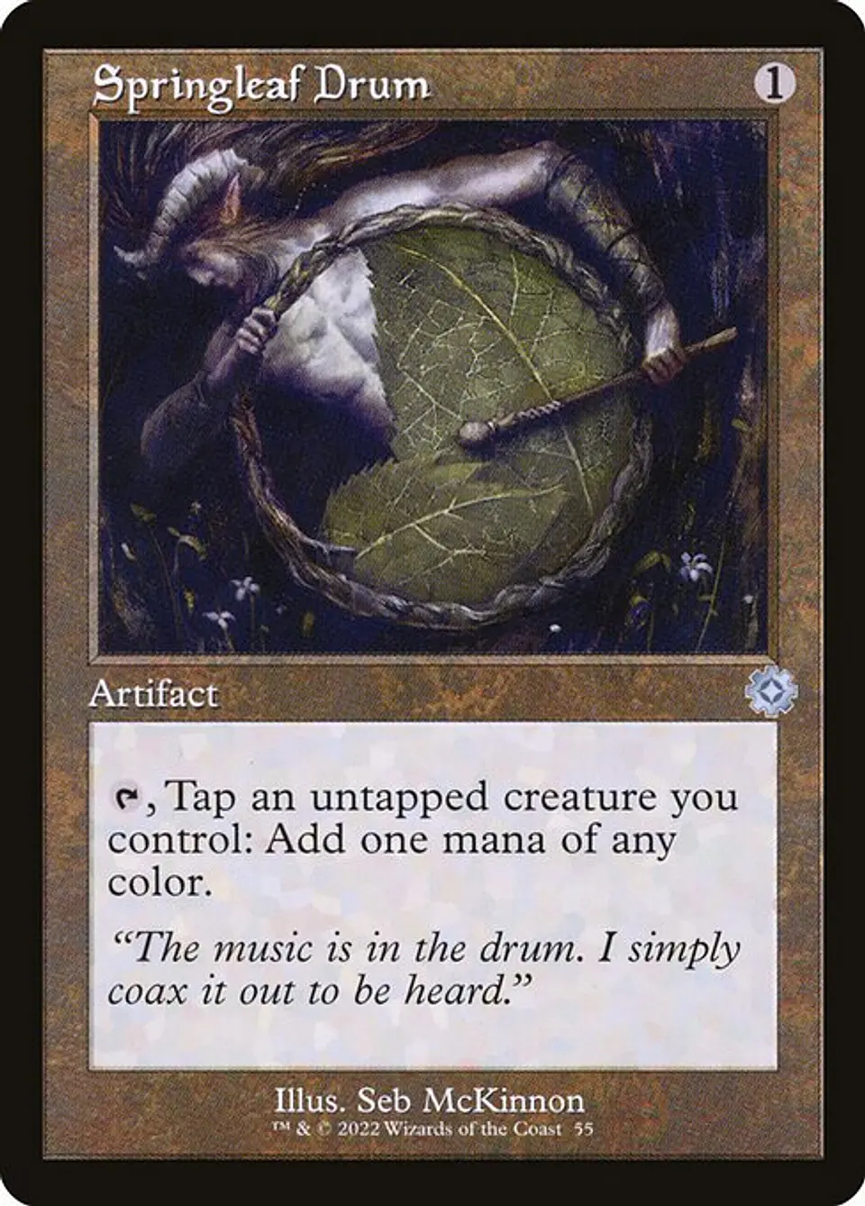 Springleaf Drum (Retro Frame) 1