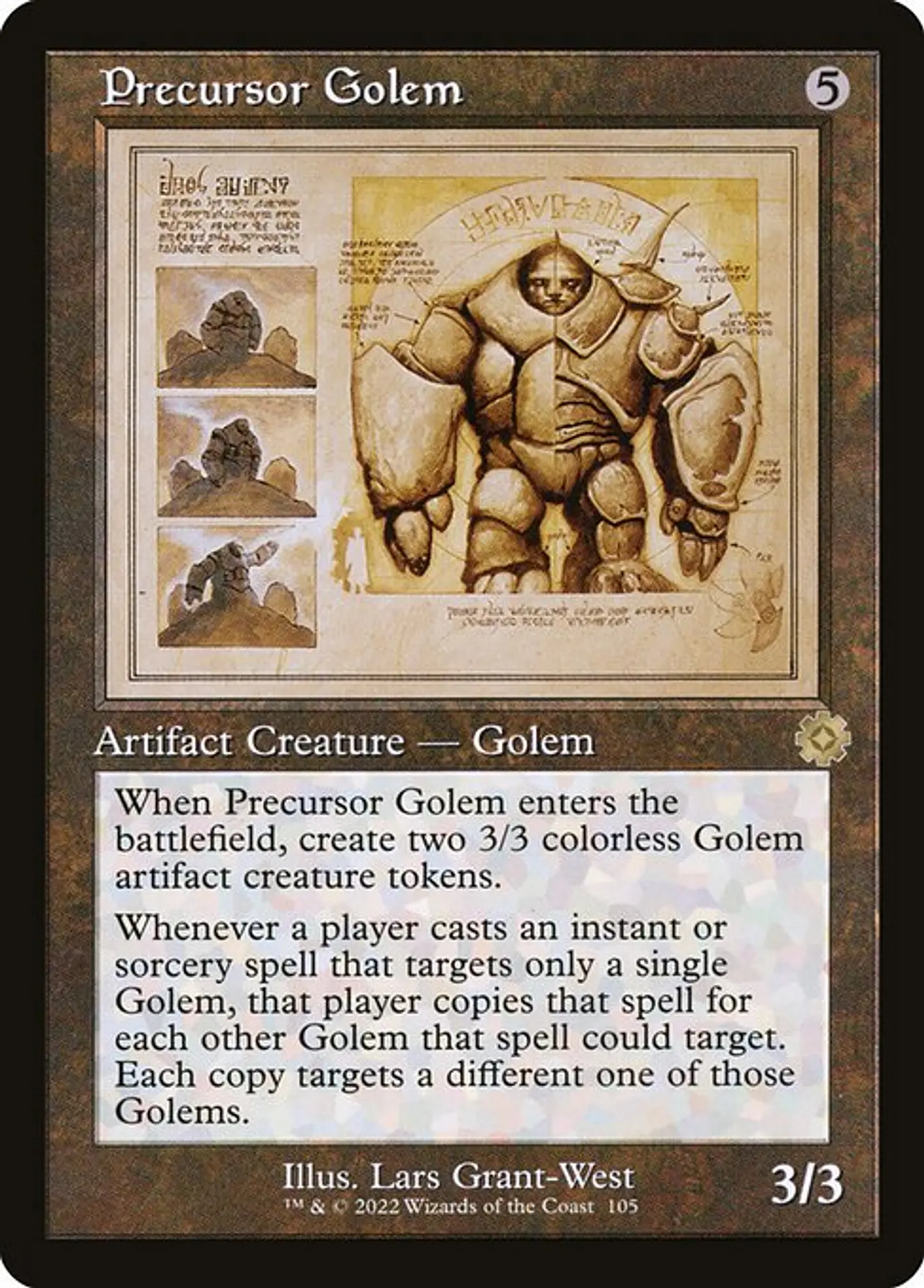 Precursor Golem (Retro Frame) 1
