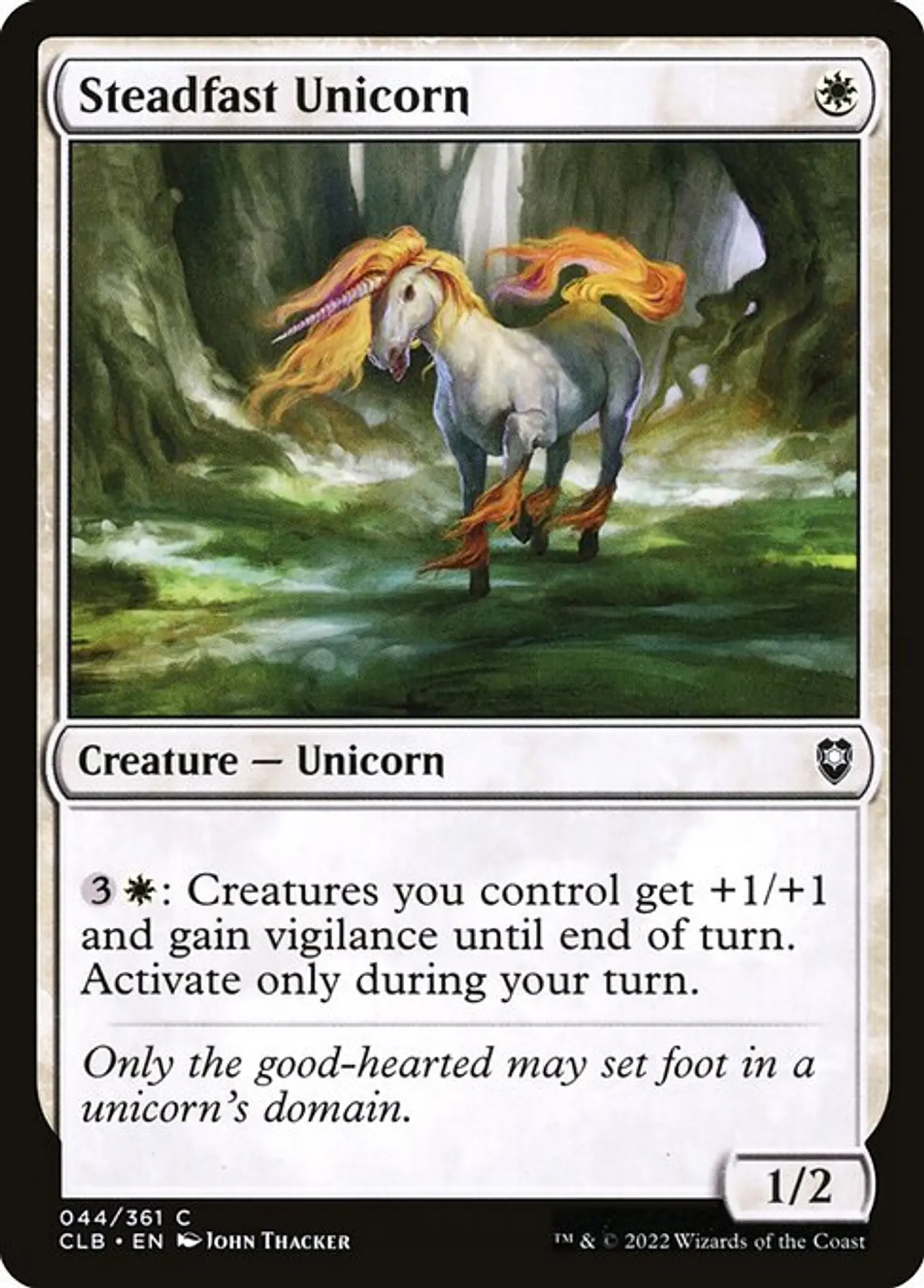 Steadfast Unicorn 1