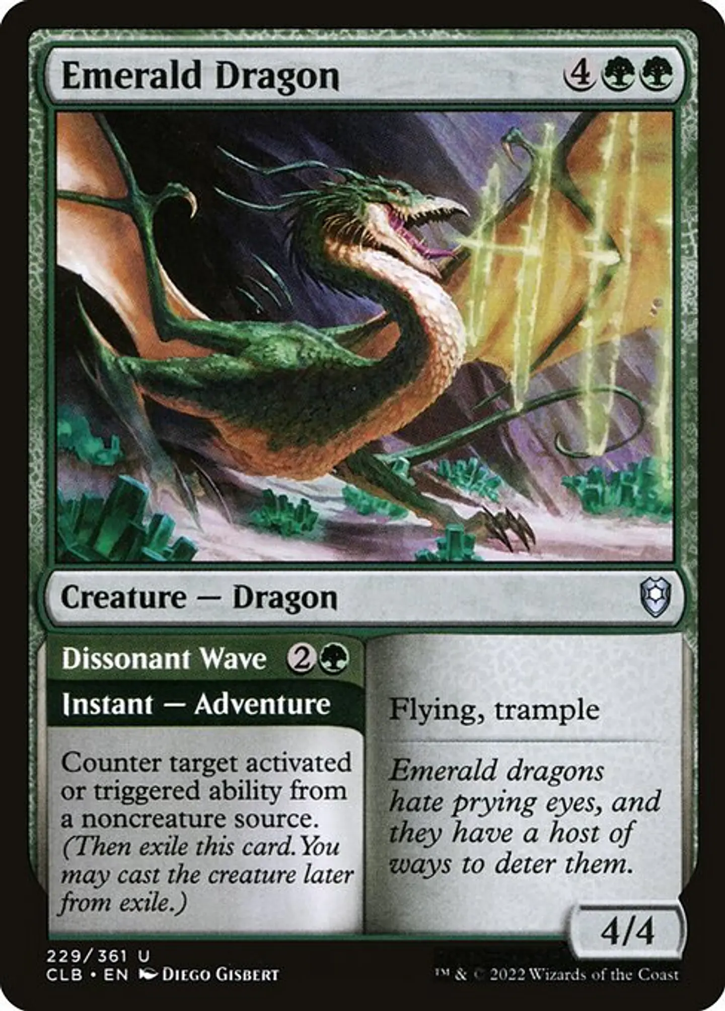 Emerald Dragon // Dissonant Wave 1