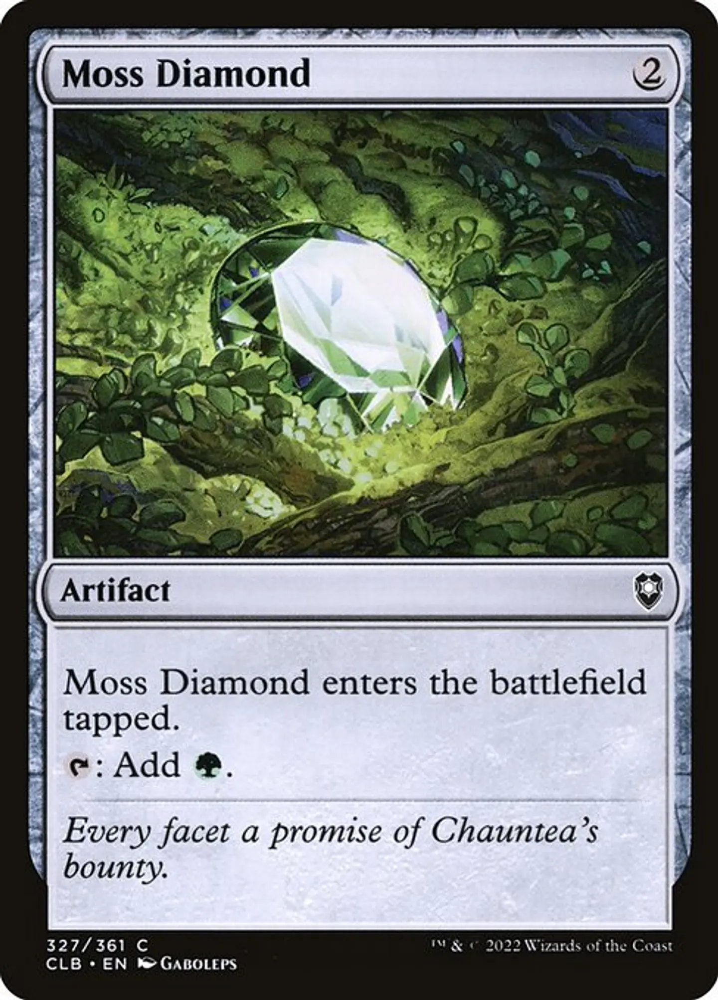 Moss Diamond 1