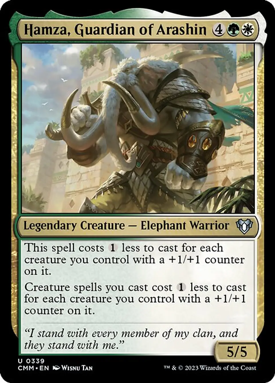 Hamza, Guardian of Arashin 1