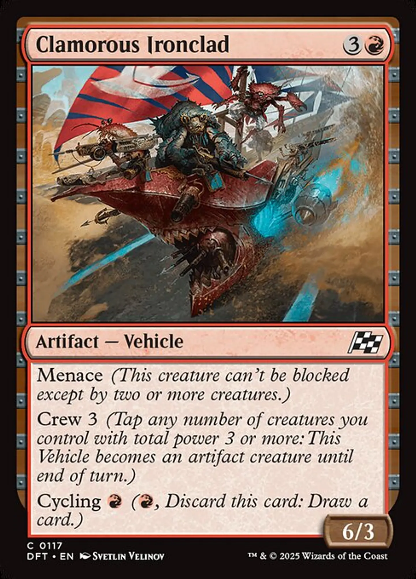 Clamorous Ironclad 1