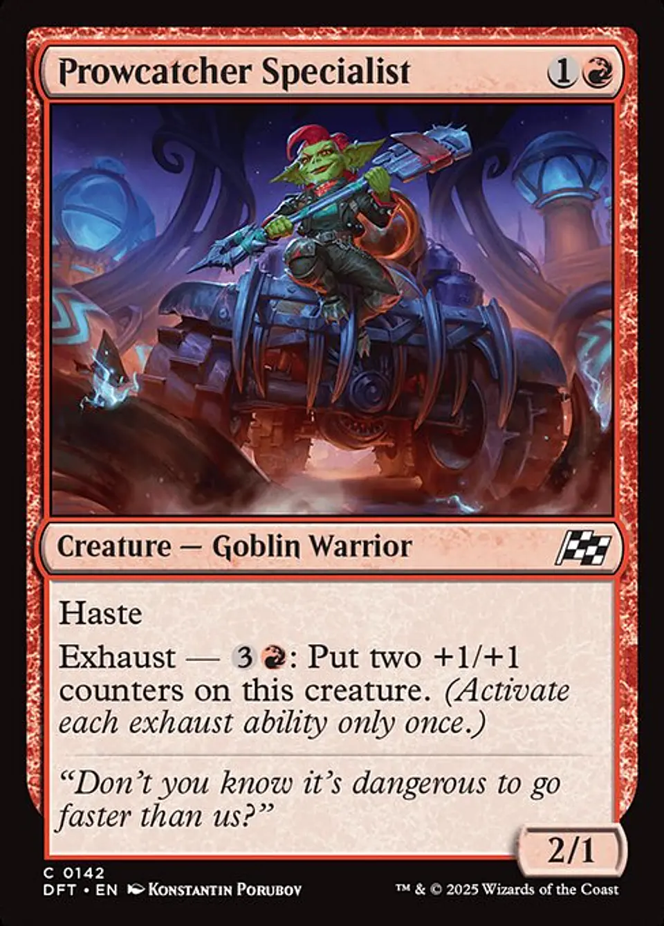 Prowcatcher Specialist 1