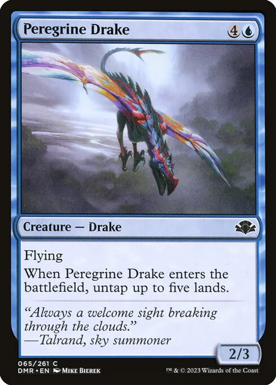 Peregrine Drake 1