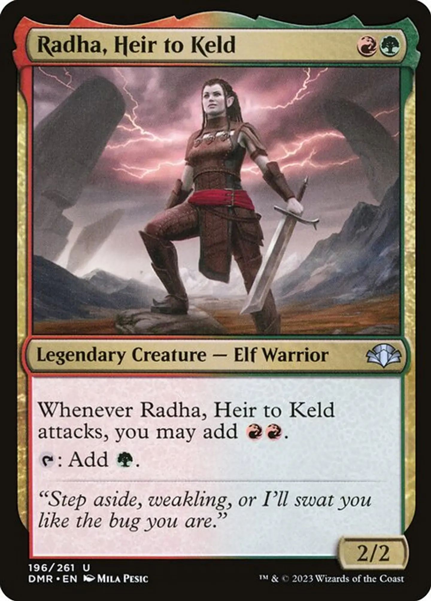 Radha, Heir to Keld 1