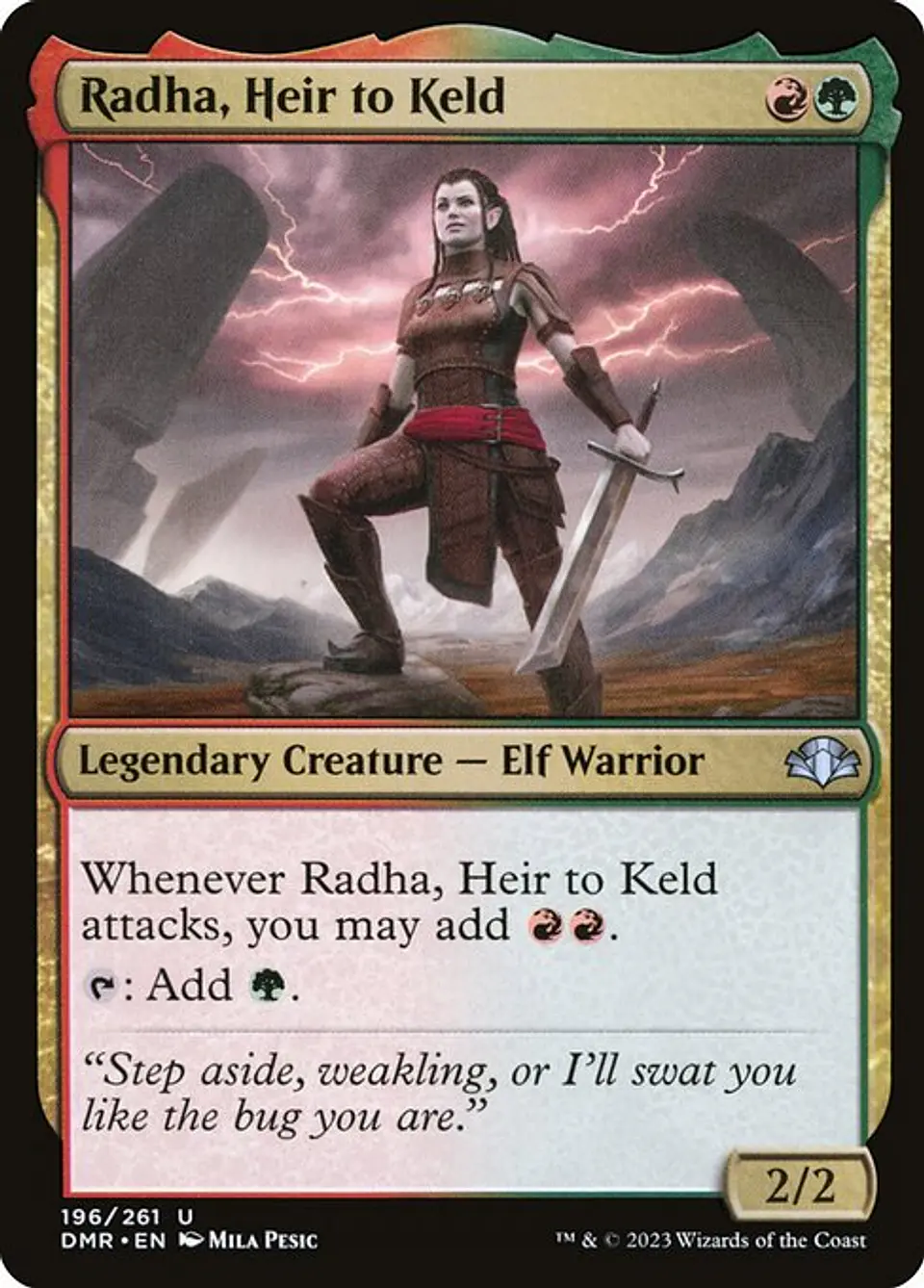 Radha, Heir to Keld 1