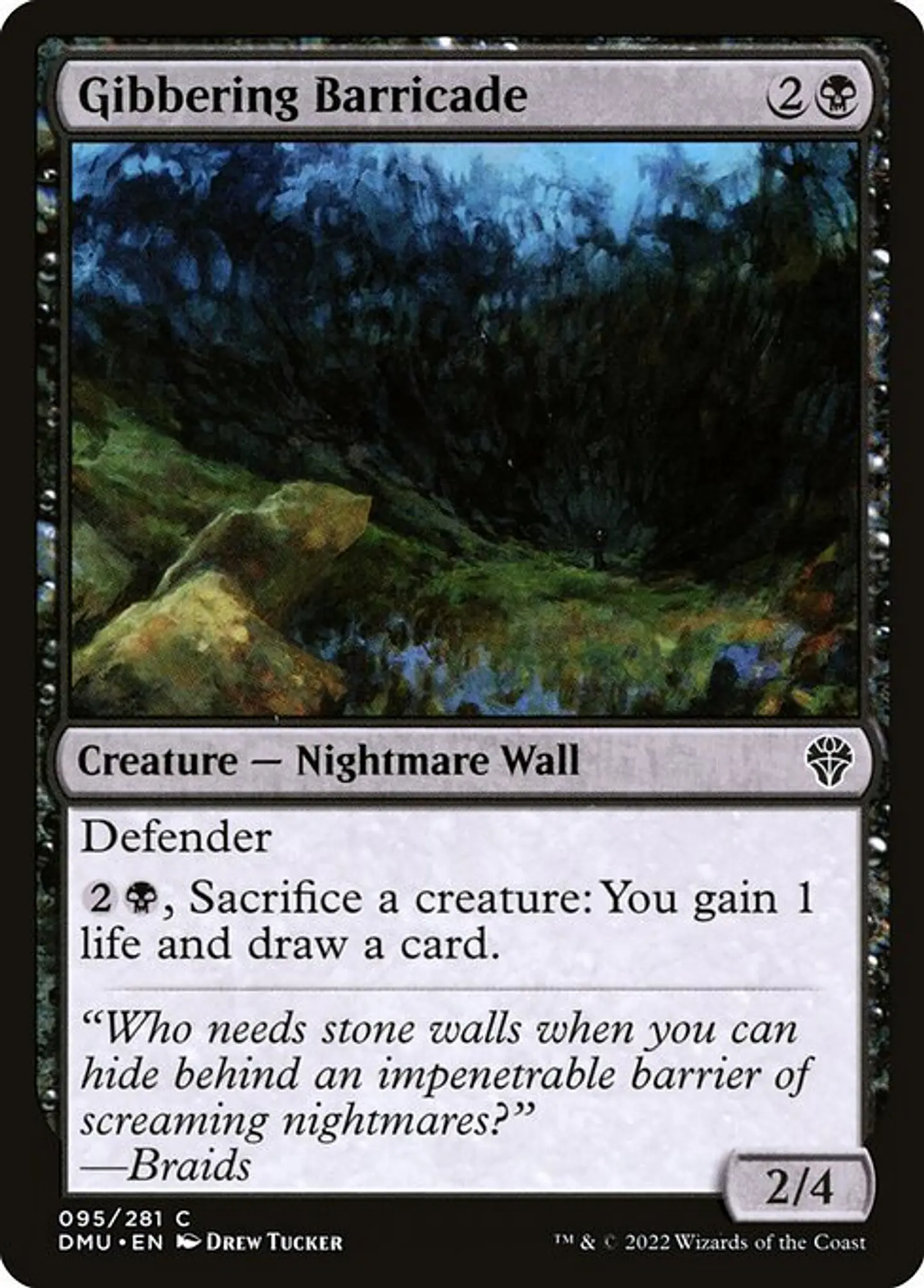 Gibbering Barricade 1