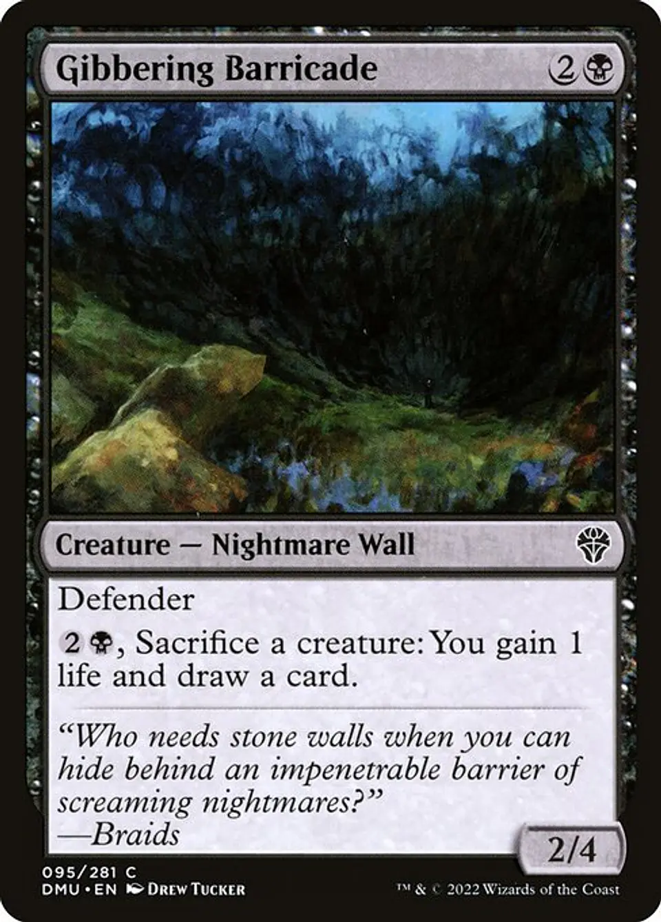 Gibbering Barricade 1