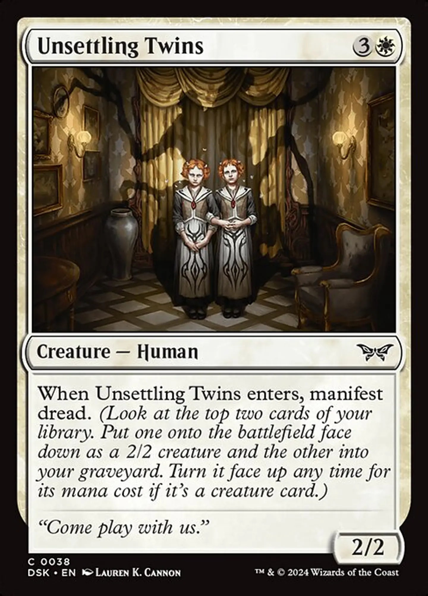 Unsettling Twins 1