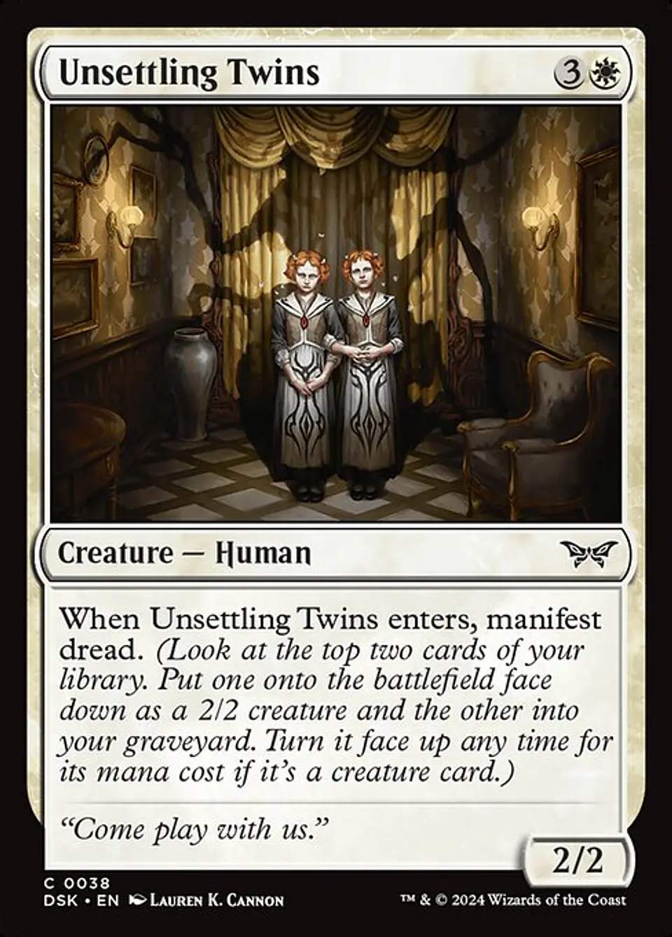 Unsettling Twins 1
