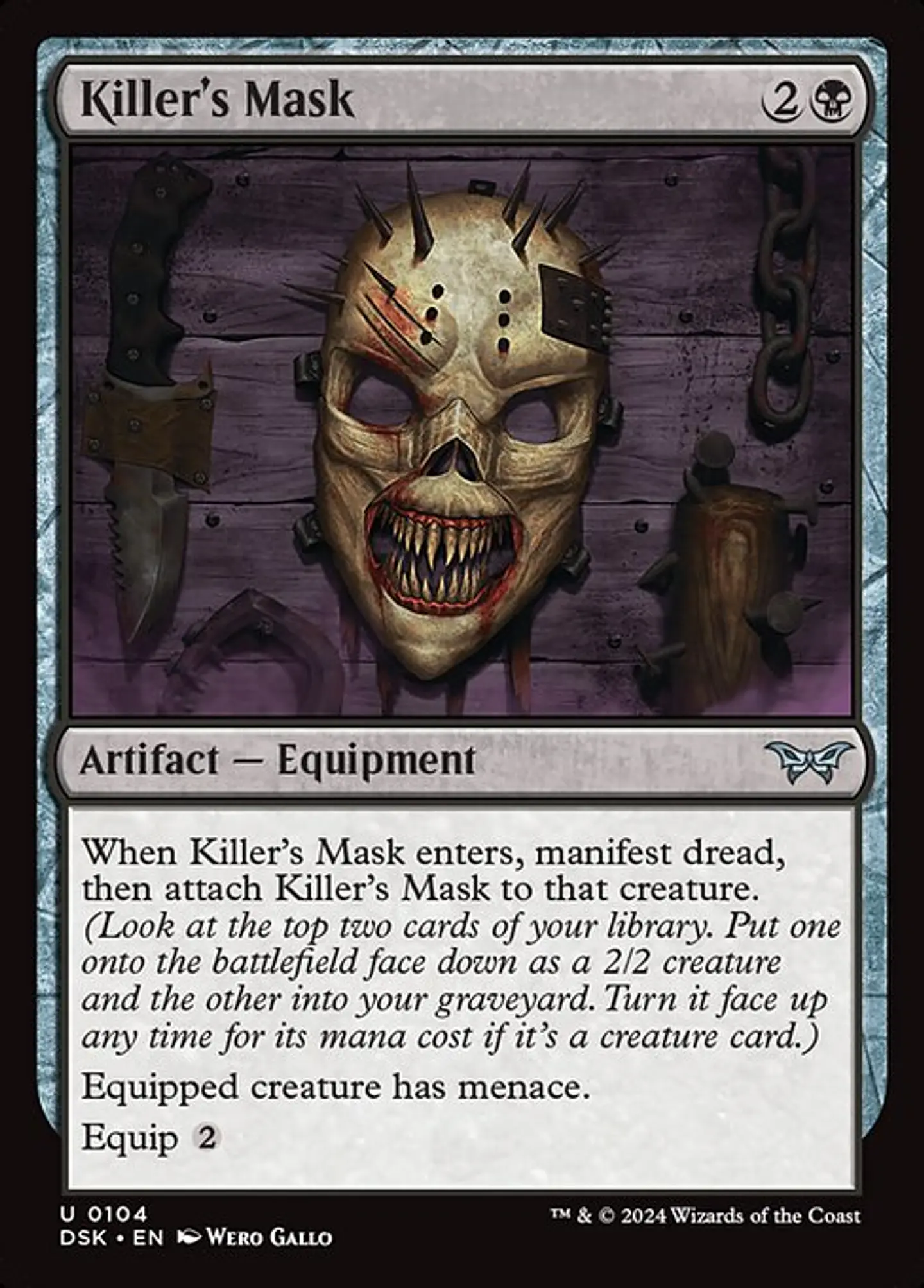 Killer's Mask 1