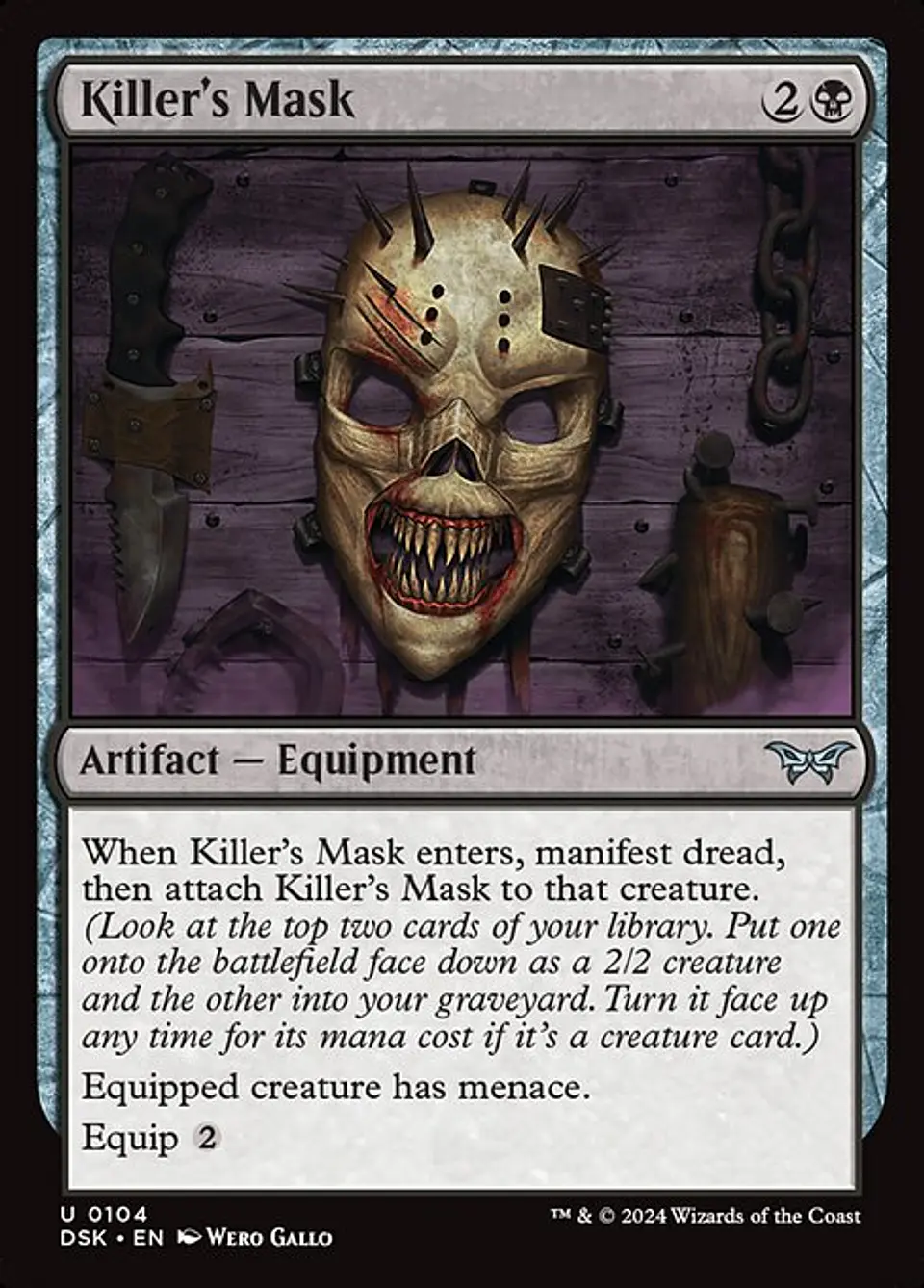 Killer's Mask 1