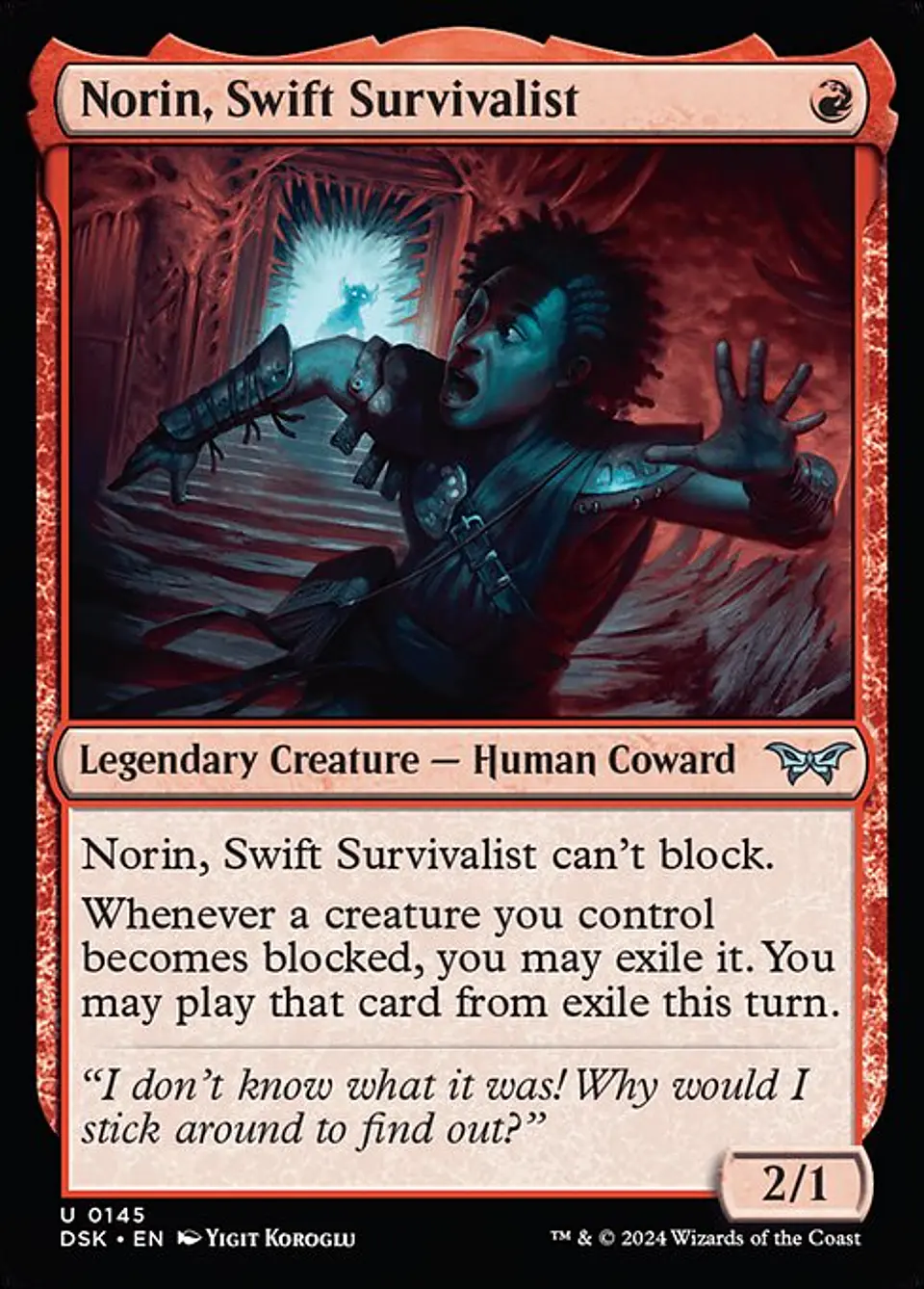 Norin, Swift Survivalist 1