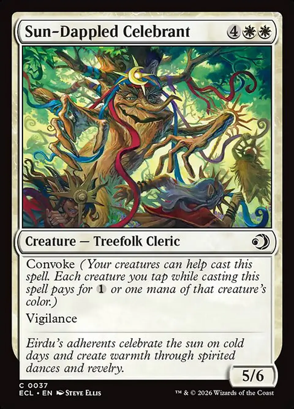 Sun-Dappled Celebrant 1