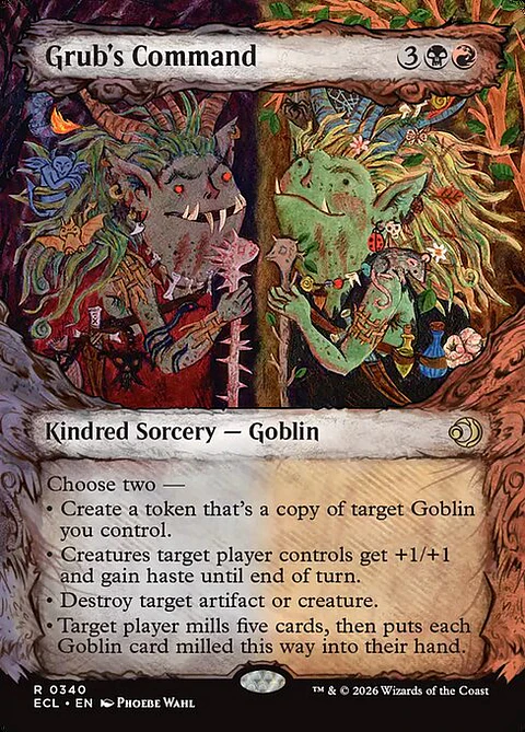 Grub's Command (Showcase, Borderless)