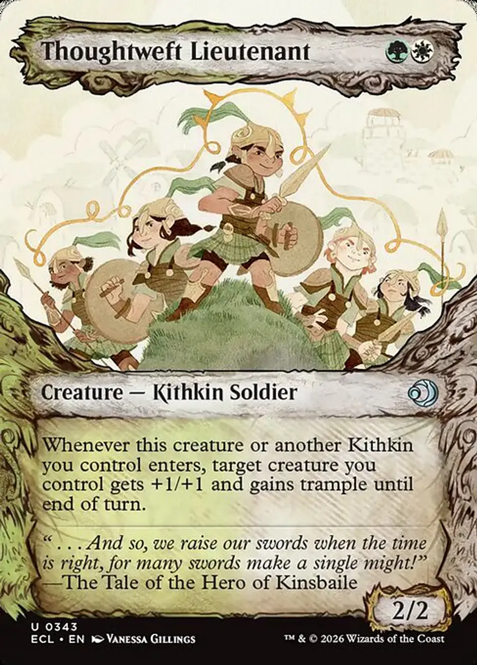 Thoughtweft Lieutenant (Showcase, Borderless) 1