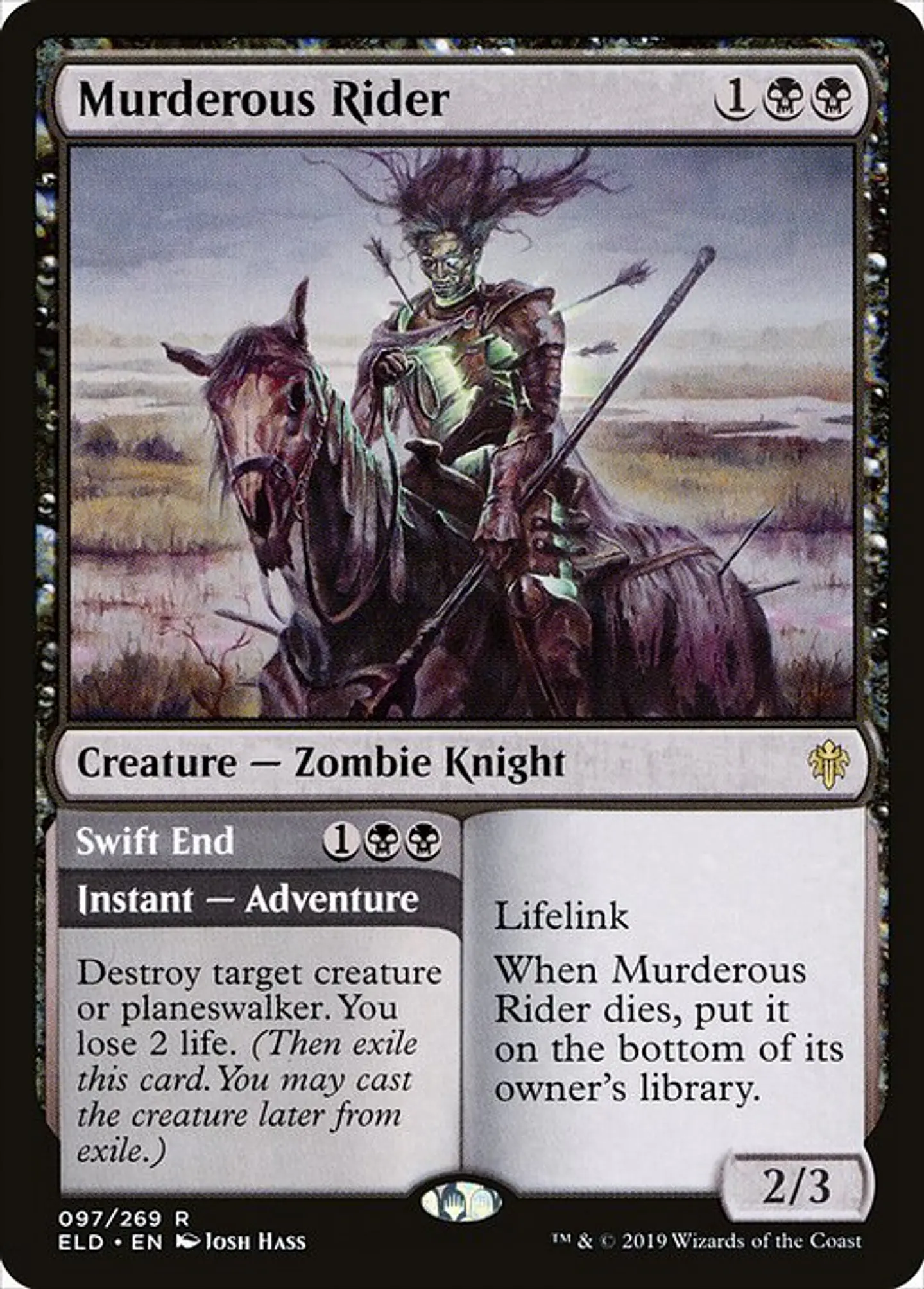 Murderous Rider // Swift End 1