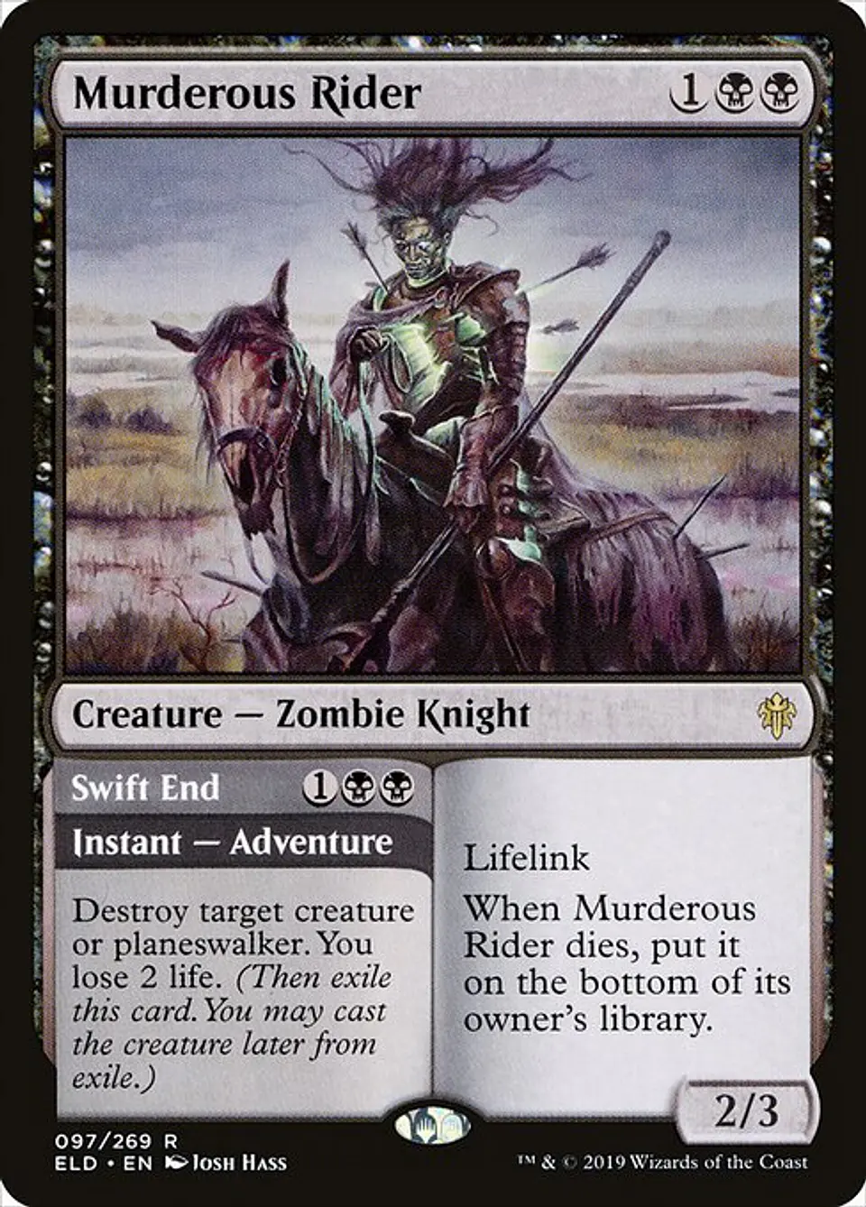 Murderous Rider // Swift End 1