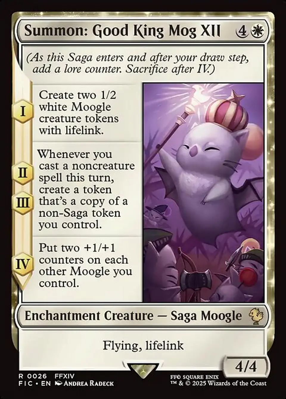 Summon: Good King Mog XII 1
