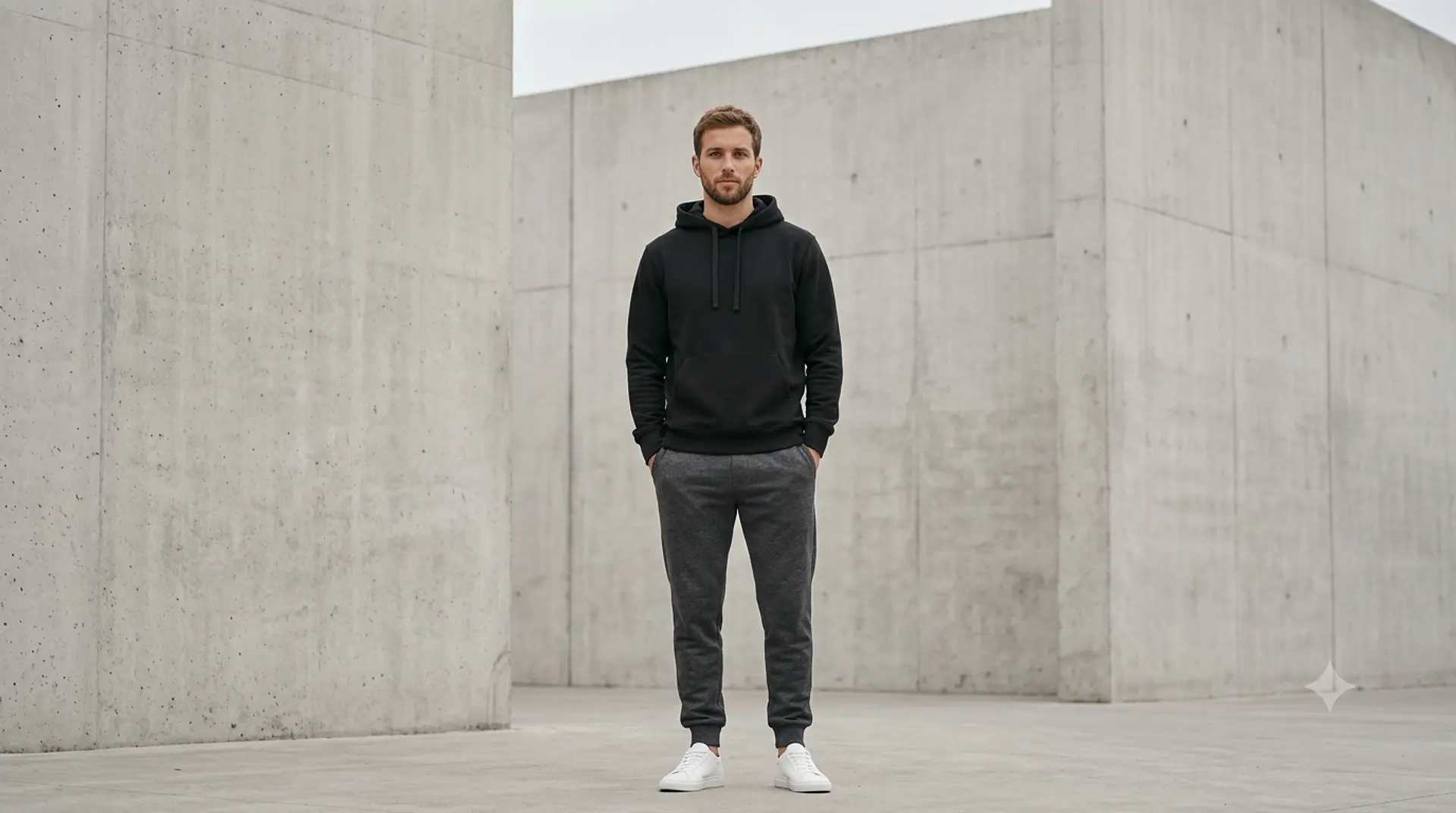 HOODIE LAB POLERON CON GORRO PARA HOMBRE 1