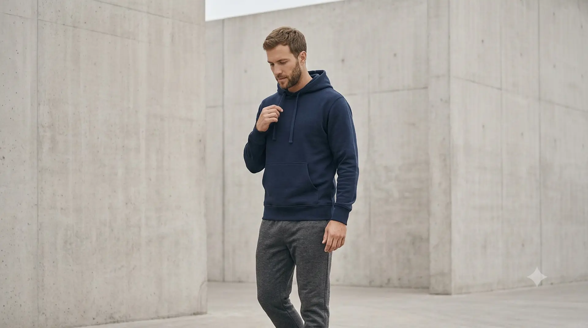 HOODIE LAB POLERON CON GORRO PARA HOMBRE 3