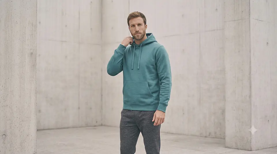 HOODIE LAB POLERON CON GORRO PARA HOMBRE 6