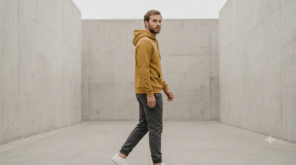 HOODIE LAB POLERON CON GORRO PARA HOMBRE 7