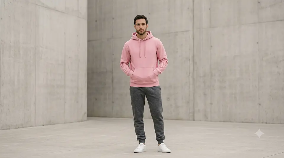 HOODIE LAB POLERON CON GORRO PARA HOMBRE 8