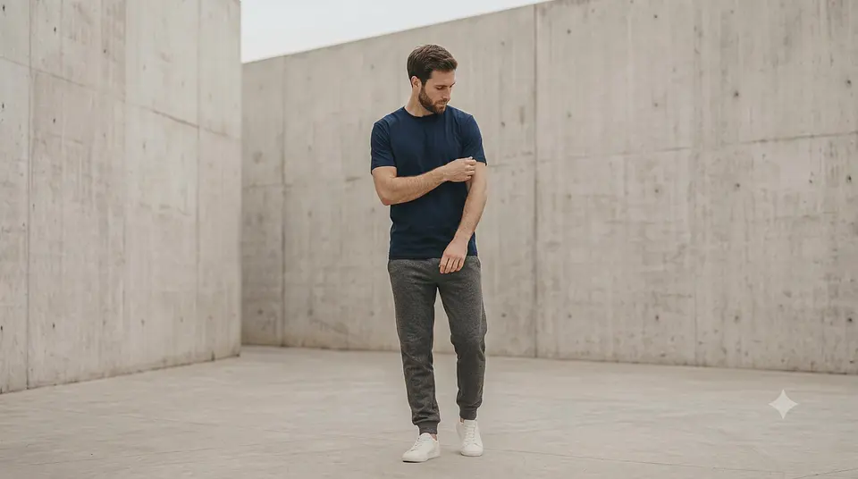 TEE LAB POLERA CUELLO REDONDO PARA HOMBRE 3