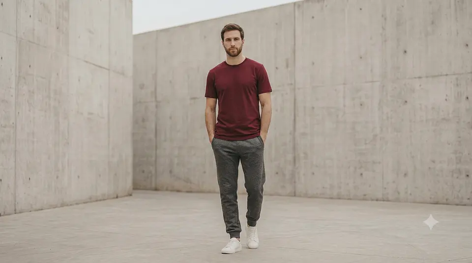 TEE LAB POLERA CUELLO REDONDO PARA HOMBRE 4