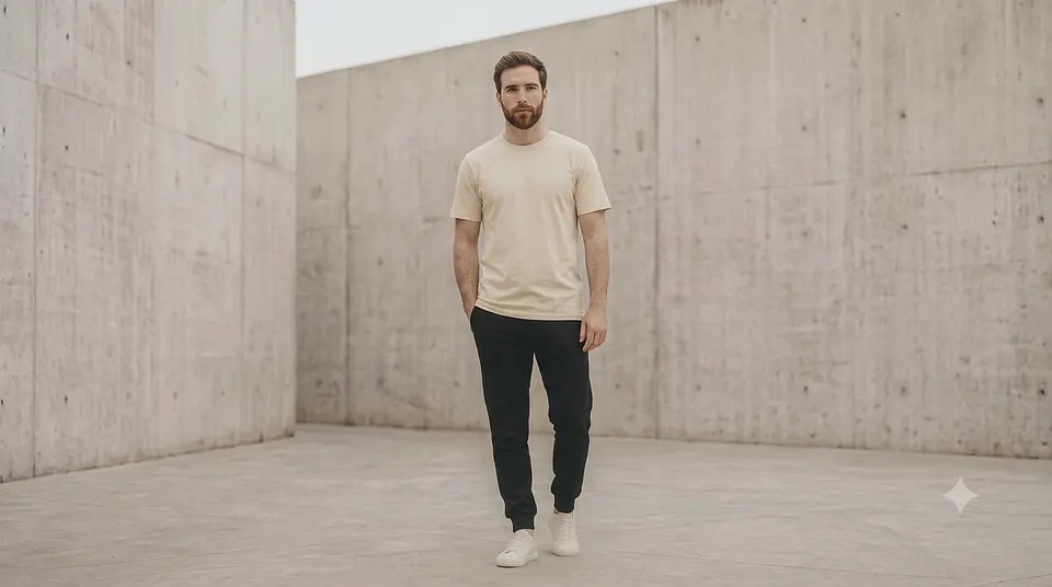 TEE LAB POLERA CUELLO REDONDO PARA HOMBRE 5