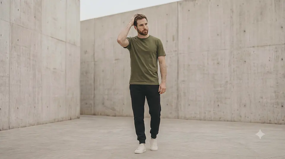 TEE LAB POLERA CUELLO REDONDO PARA HOMBRE 6